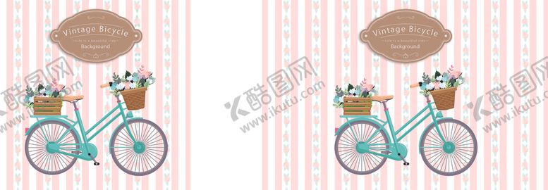 编号：54760309270849352191【酷图网】源文件下载-手绘自行车