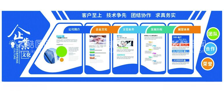 编号：76476612121145095640【酷图网】源文件下载-企业文化墙