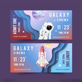 航天主题活动宣传海报