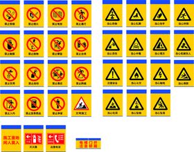 标识牌警示牌