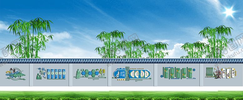 编号：93729702091234001036【酷图网】源文件下载-校园文化墙