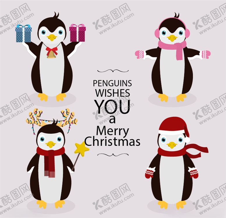 编号：93757209121929135668【酷图网】源文件下载-卡通企鹅