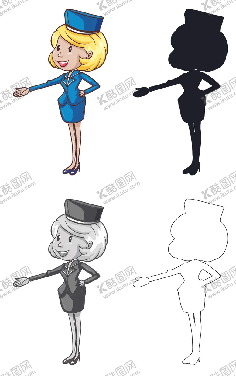编号：46553007010808165128【酷图网】源文件下载-矢量人物素材