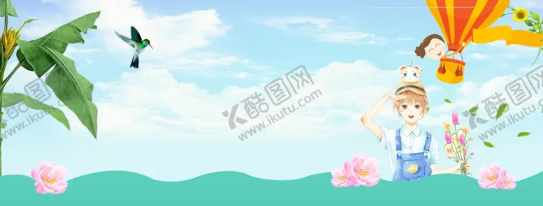 编号：15913606271945344122【酷图网】源文件下载-春天海报