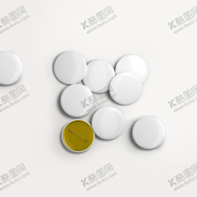 编号：26804110021424027284【酷图网】源文件下载-胸章样机