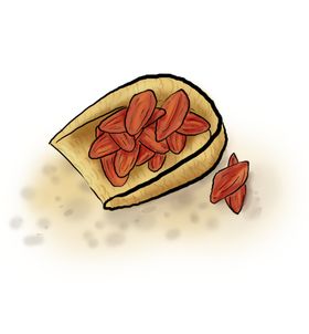 手绘枸杞
