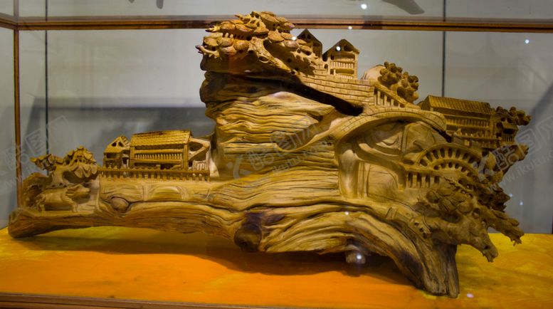 编号：45780607122125145715【酷图网】源文件下载-根雕山里人家