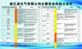 统亿液化气有限公司主要安全风险