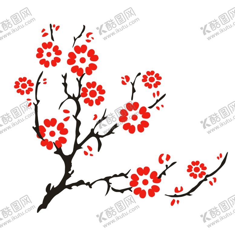编号：20518307020942456913【酷图网】源文件下载-梅花素材