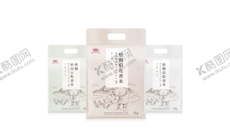 编号：23581009162115569860【酷图网】源文件下载-大米包装效果图