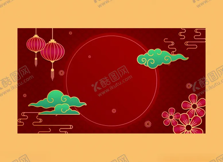 编号：75253102280356261868【酷图网】源文件下载-春节背景