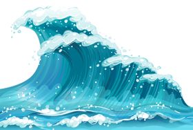 水浪花纹