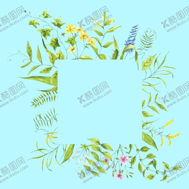 编号：14804906280746058718【酷图网】源文件下载-植物边框
