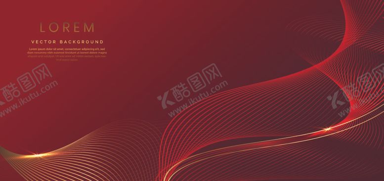 编号：45595112041559015673【酷图网】源文件下载-红色的时尚背景图