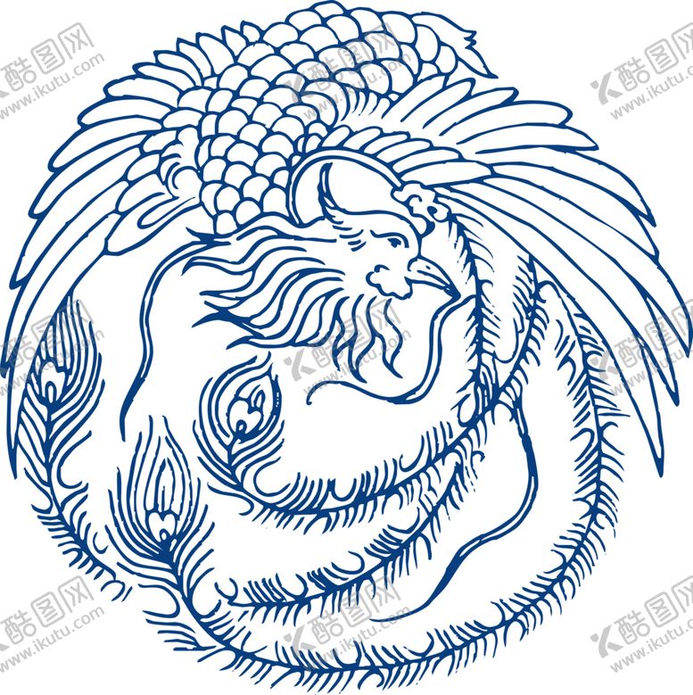 编号：31292801211349368825【酷图网】源文件下载-青花瓷图案