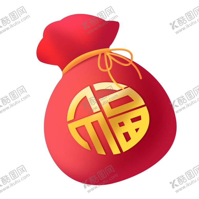编号：72960710231641084402【酷图网】源文件下载-红色福袋插画