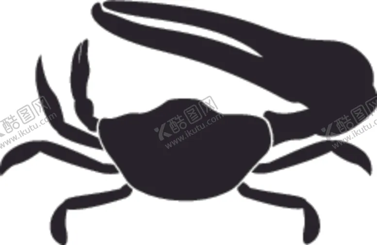 编号：50129509090925345663【酷图网】源文件下载-海洋生物系列红钳蟹