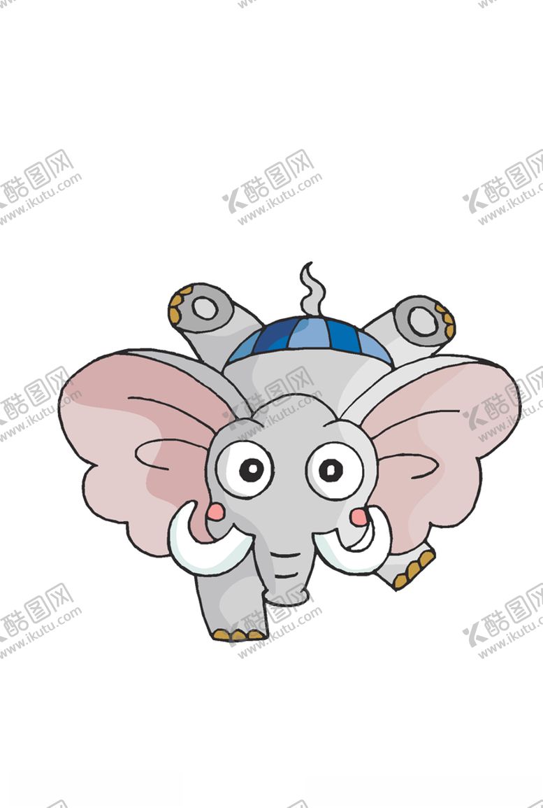 编号：89500610301623548798【酷图网】源文件下载-卡通大象