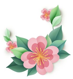 立体装饰花朵