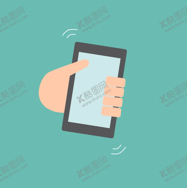 编号：77860809232117469589【酷图网】源文件下载-拿手机插画