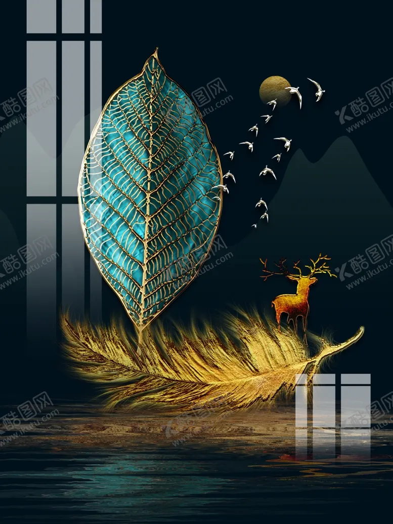 编号：77127810130415166813【酷图网】源文件下载-现代简约装饰