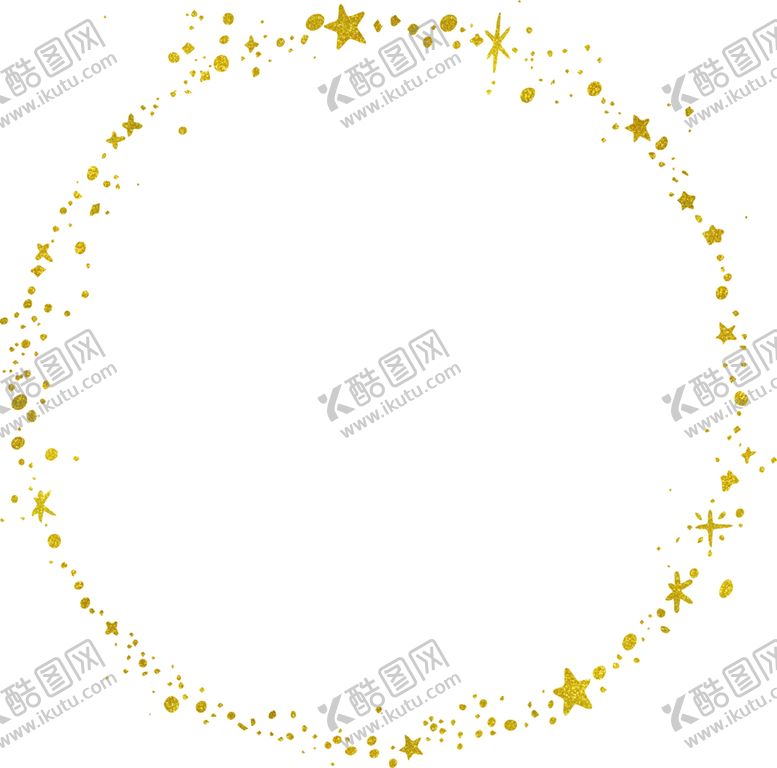 编号：26177606260905574765【酷图网】源文件下载-金色星星杂点