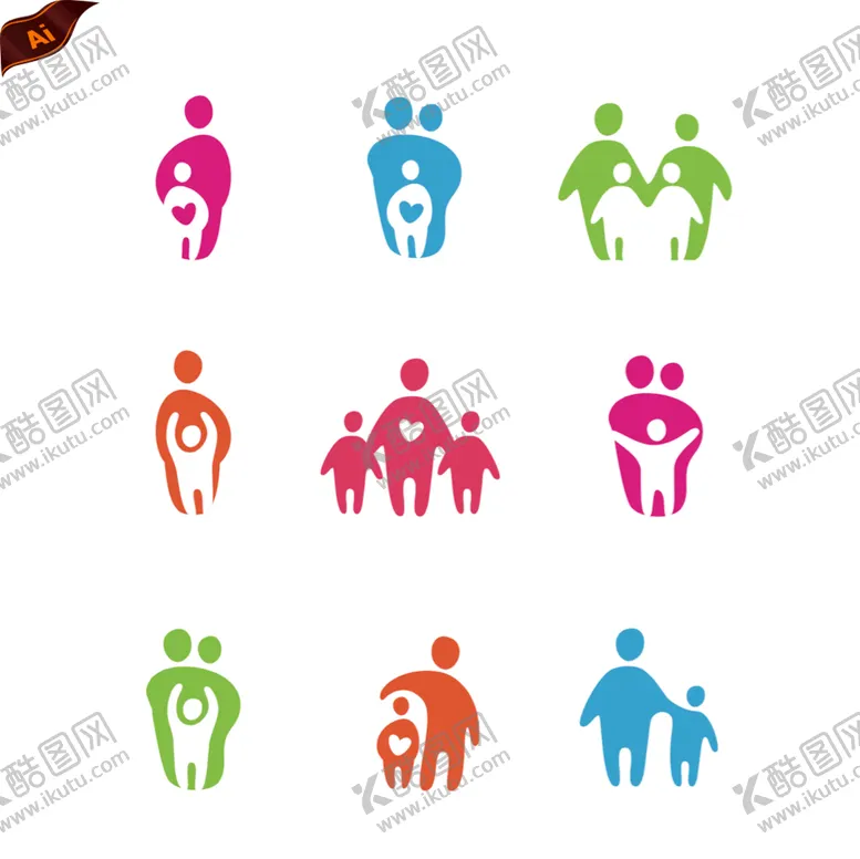 编号：88627710270620175196【酷图网】源文件下载-家庭logo