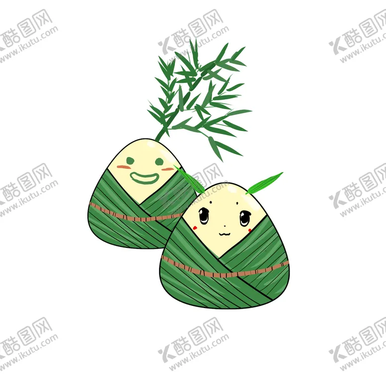 编号：01532409271758132651【酷图网】源文件下载-卡通可爱手绘粽子