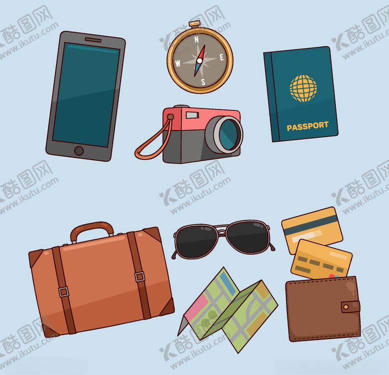 编号：23451610281340535172【酷图网】源文件下载-旅行元素