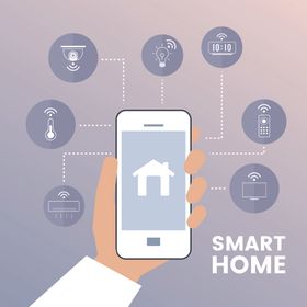 智能家居技术信息图表