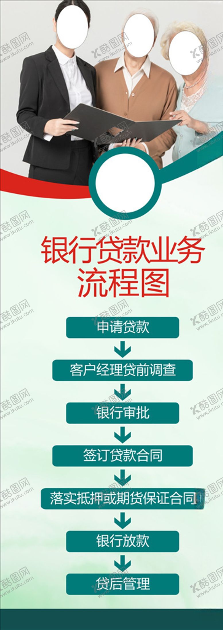 编号：16042603260846018698【酷图网】源文件下载-银行贷款流程