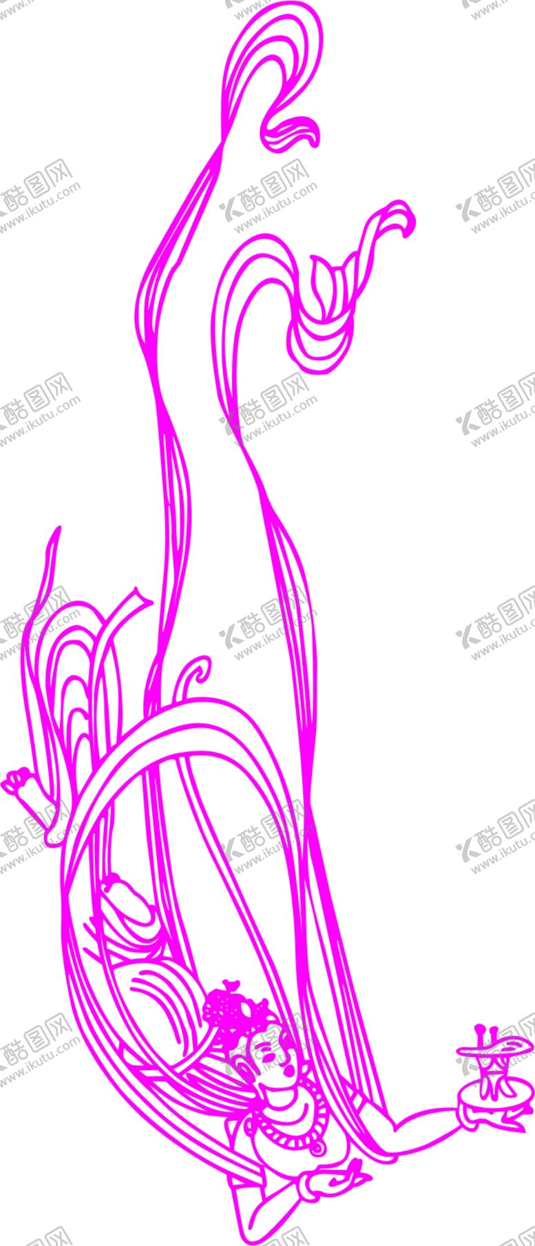 编号：42555501240556329967【酷图网】源文件下载-飞天仙女