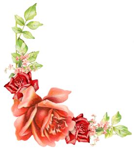 复古鲜花主题装饰图案