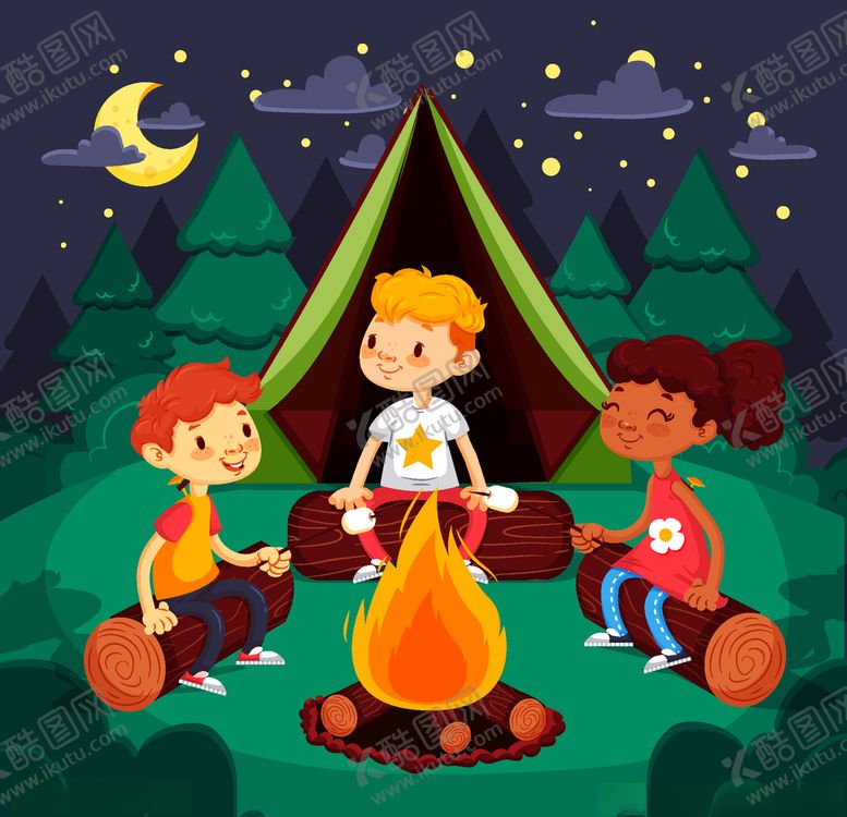 编号：42620109211224544000【酷图网】源文件下载-露营