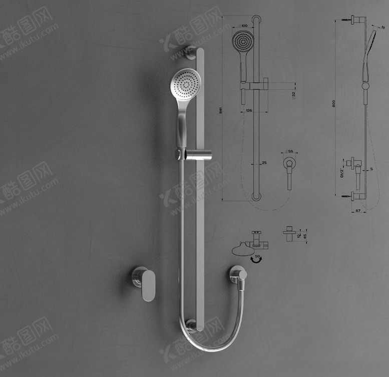 编号：32012907140333501580【酷图网】源文件下载-花洒