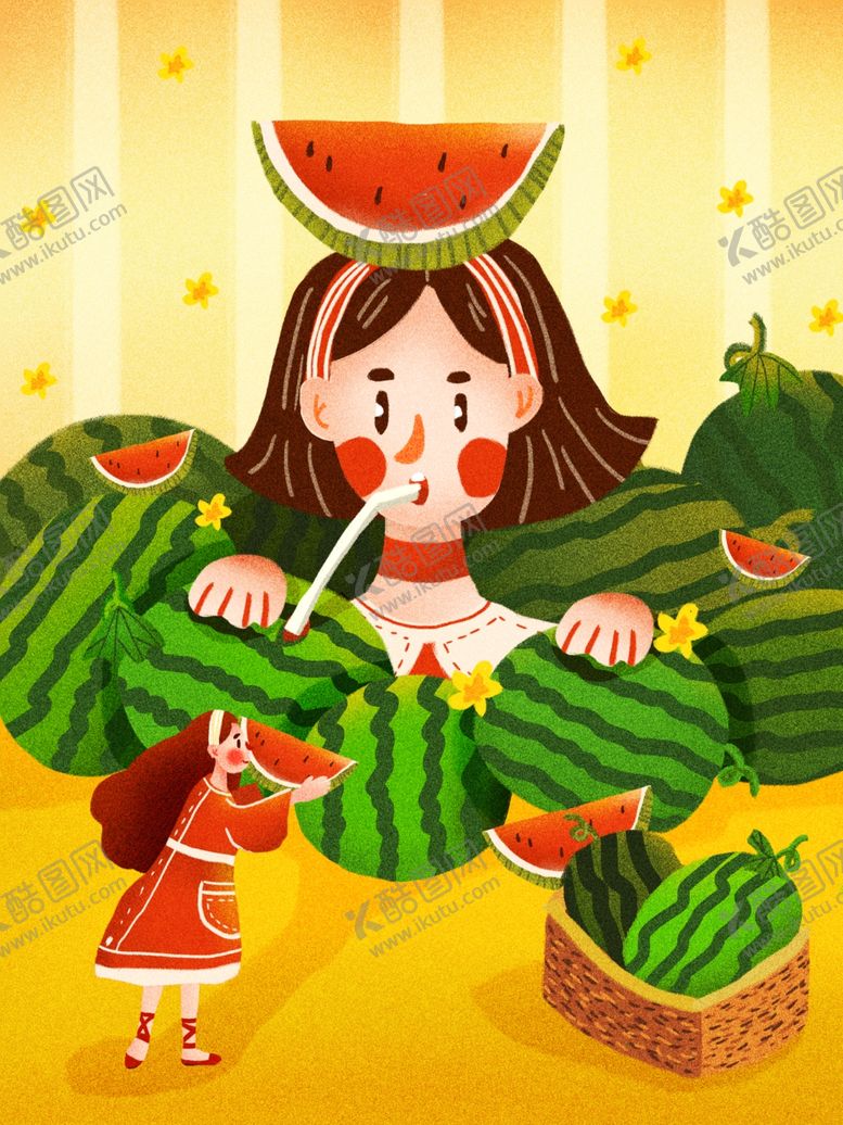 编号：75570706280925235903【酷图网】源文件下载-水果插画
