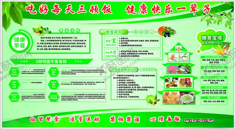 编号：92837404012156263936【酷图网】源文件下载-膳食指南