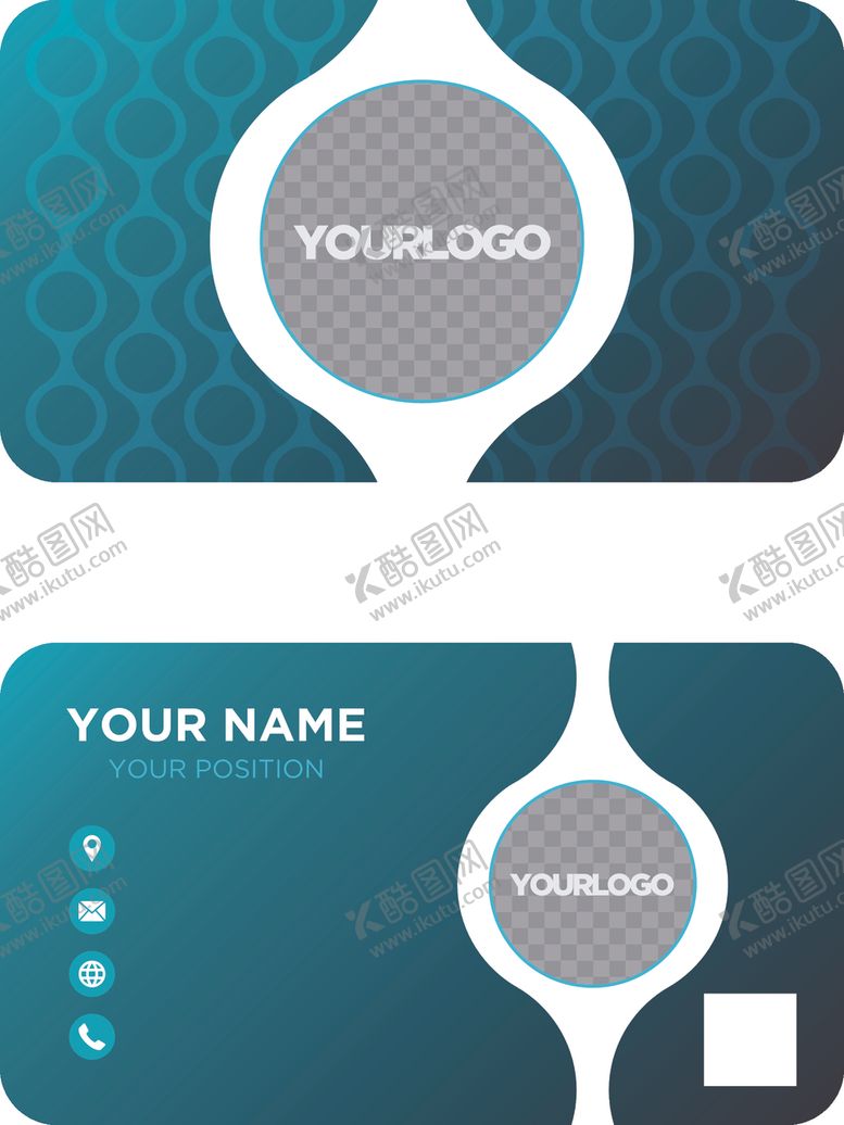 编号：81124610212232084461【酷图网】源文件下载-矢量名片模板