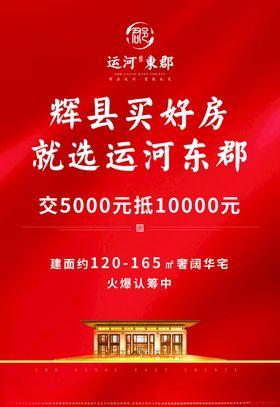 开盘 认筹 展板 物料