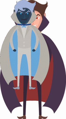 吸血鬼超自然生物族卡通人物奇幻生物