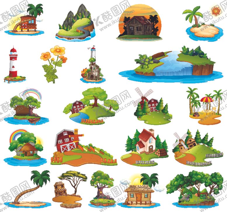 编号：24765610301822476168【酷图网】源文件下载-农场