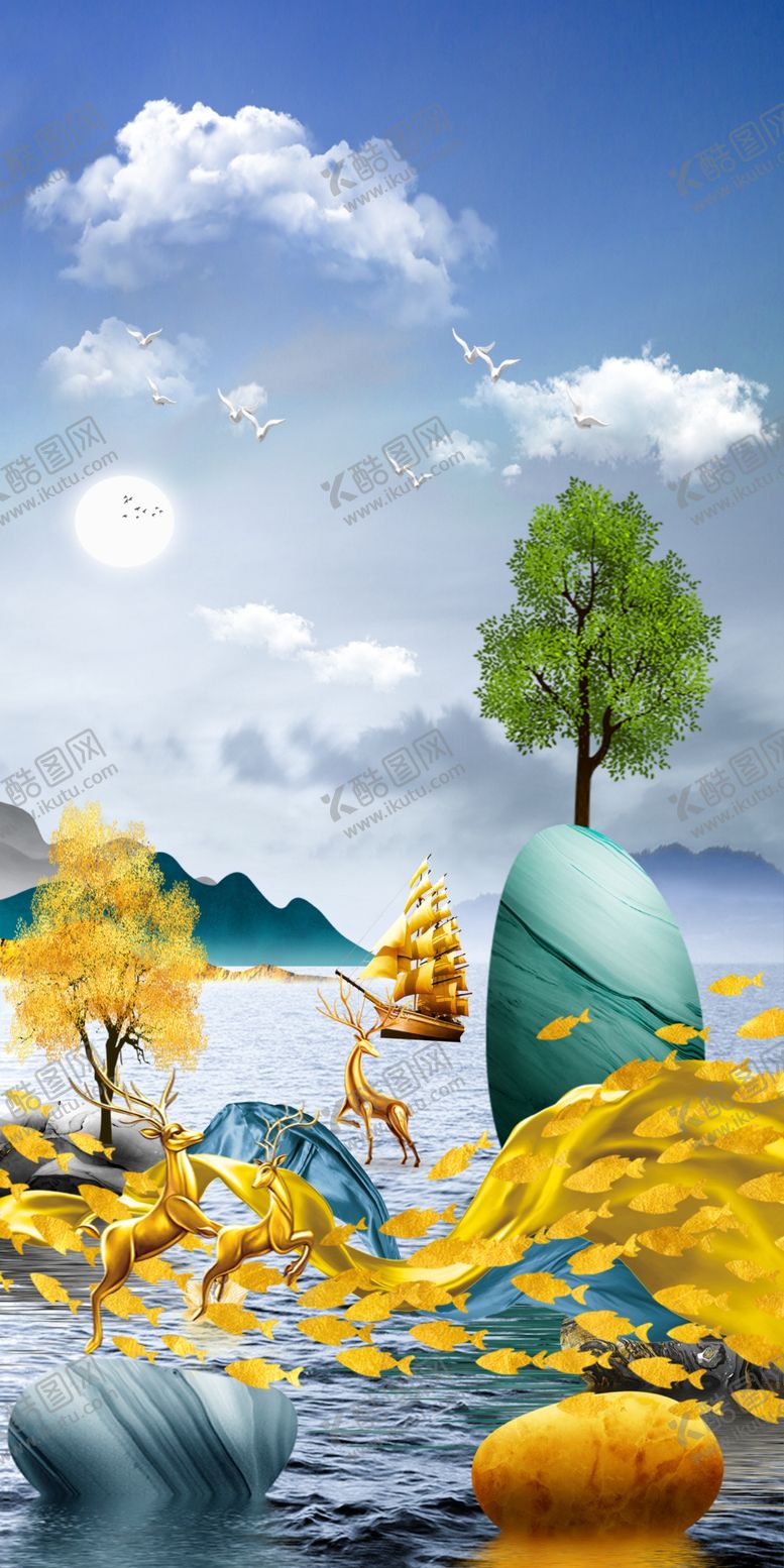 编号：65697812160537348661【酷图网】源文件下载-玄关画