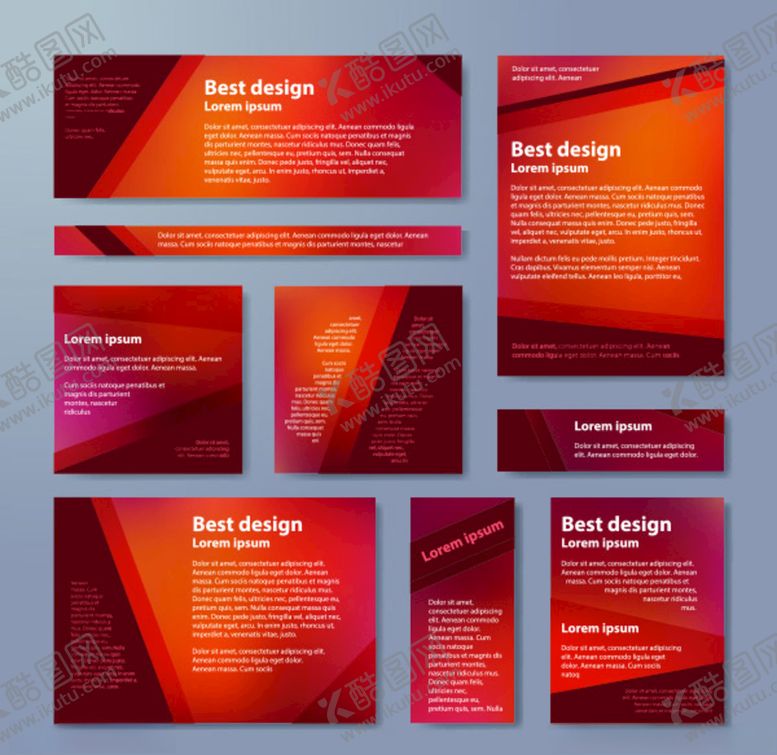 编号：19732409190812494964【酷图网】源文件下载-红色渐变