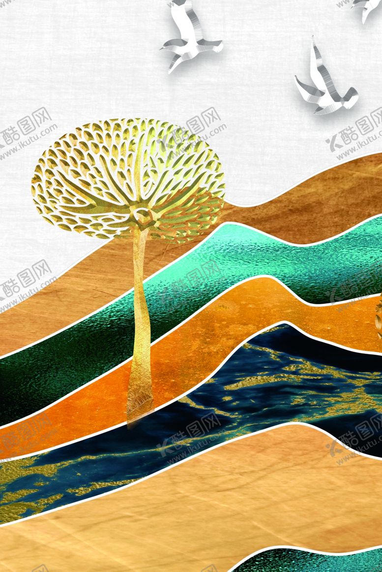 编号：23798809191955218433【酷图网】源文件下载-轻奢装饰画