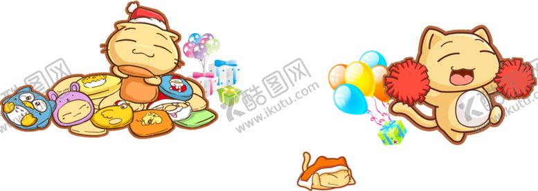 编号：29041705071242457640【酷图网】源文件下载-卡通猫暖手宝
