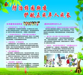 校园欺凌宣传栏