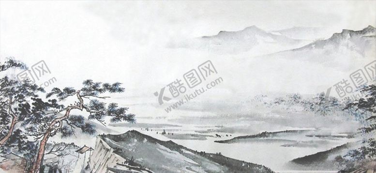 编号：26390910191816318504【酷图网】源文件下载-水墨山水