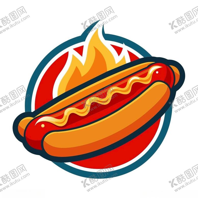 编号：38638301250922275233【酷图网】源文件下载-热狗logo