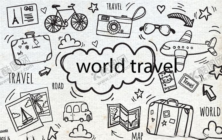 编号：90045810300124063833【酷图网】源文件下载-办公行李图案