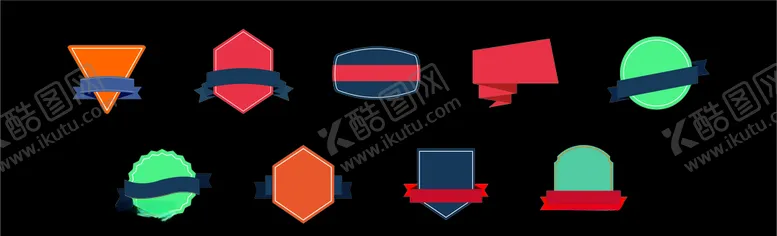 编号：13105106240112302290【酷图网】源文件下载-标签